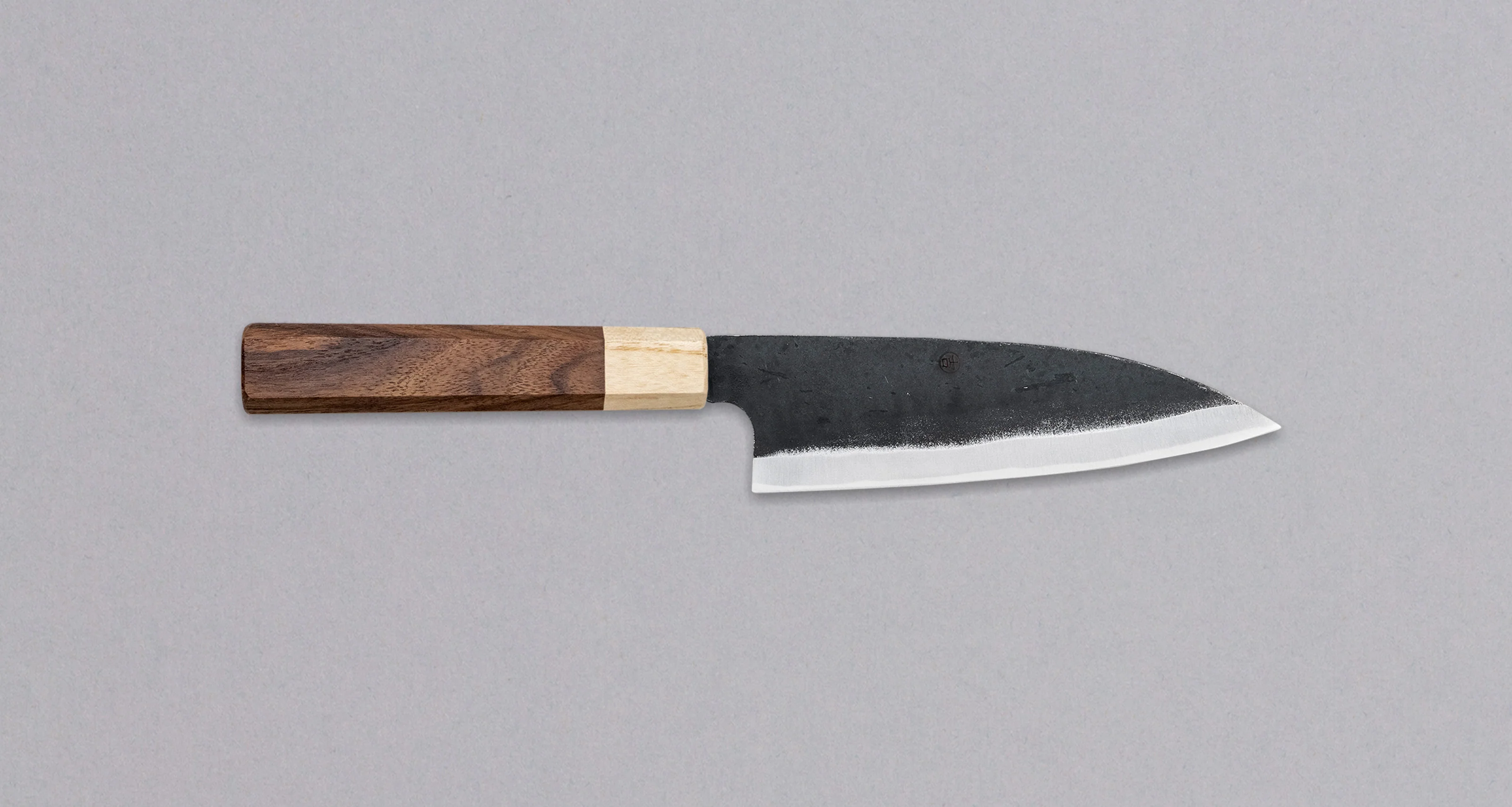 Yoshida Santoku Funayuki SUJ-2 Kuro-uchi 155mm (6.1") [Rosewood-Cedar/Octagon]