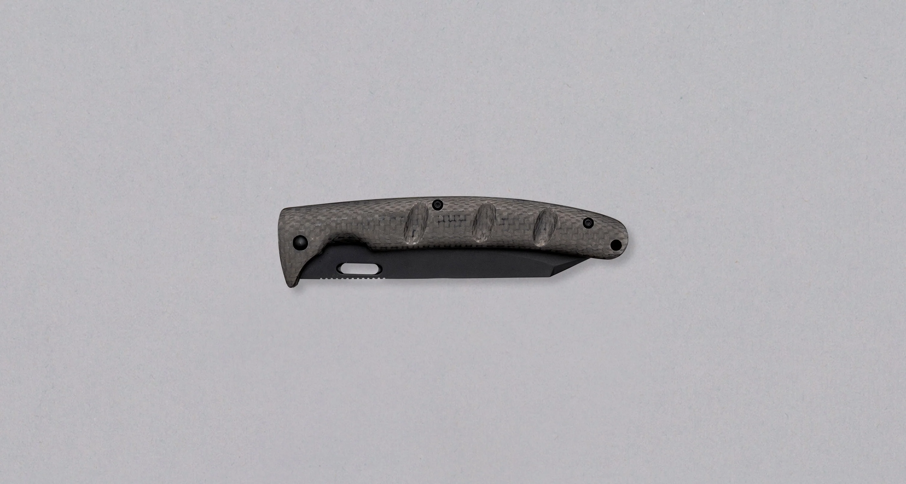 Yu Kurosaki Utility Folding Knife SG2 Carbon 105mm (4.1") - Image 4